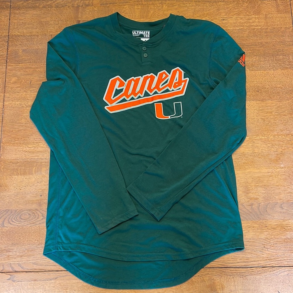 Large Long Sleeve Miami Hurricanes Shirt